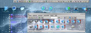 Nuove icone PNG scalabili ed esempio di gadget