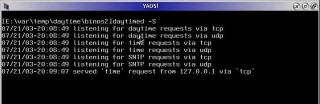 Running in server mode