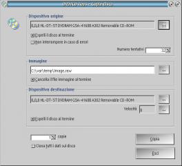 Copying a disc